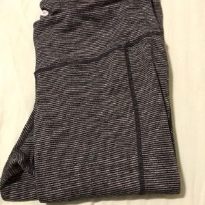 Gray and Black striped old navy leggings